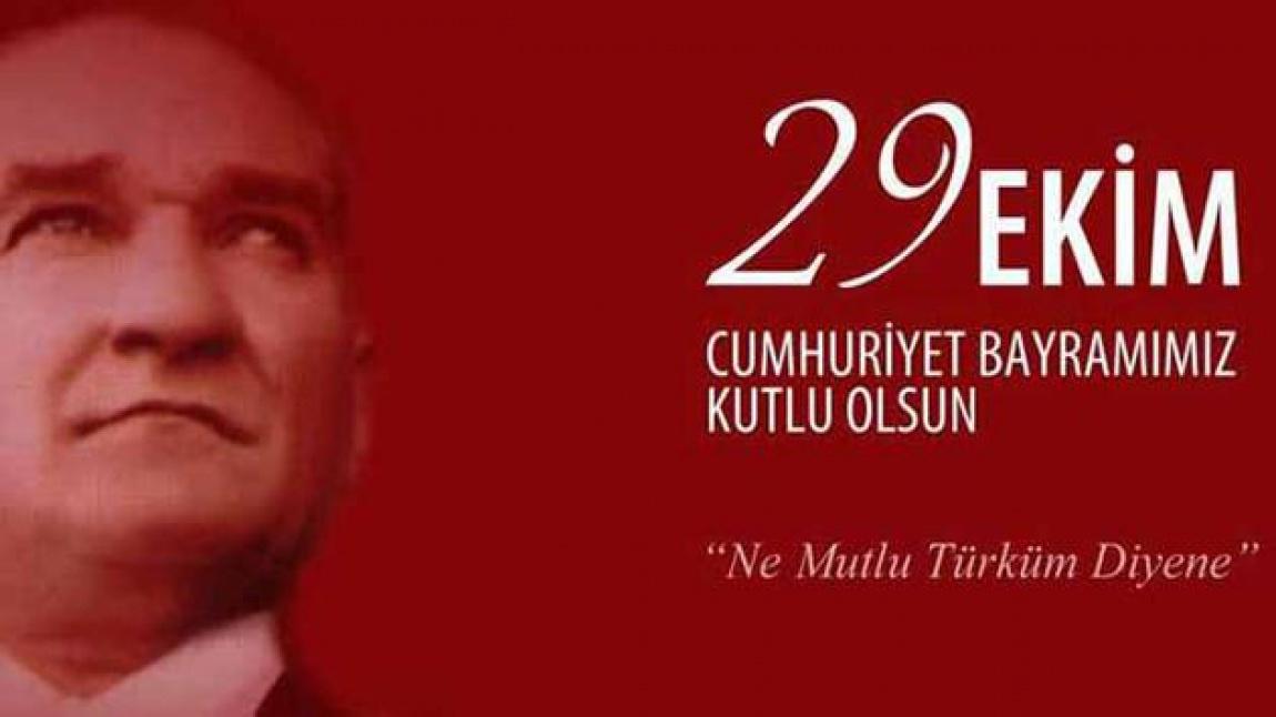 29 Ekim Cumhuriyet Bayramı Kutlu Olsun.